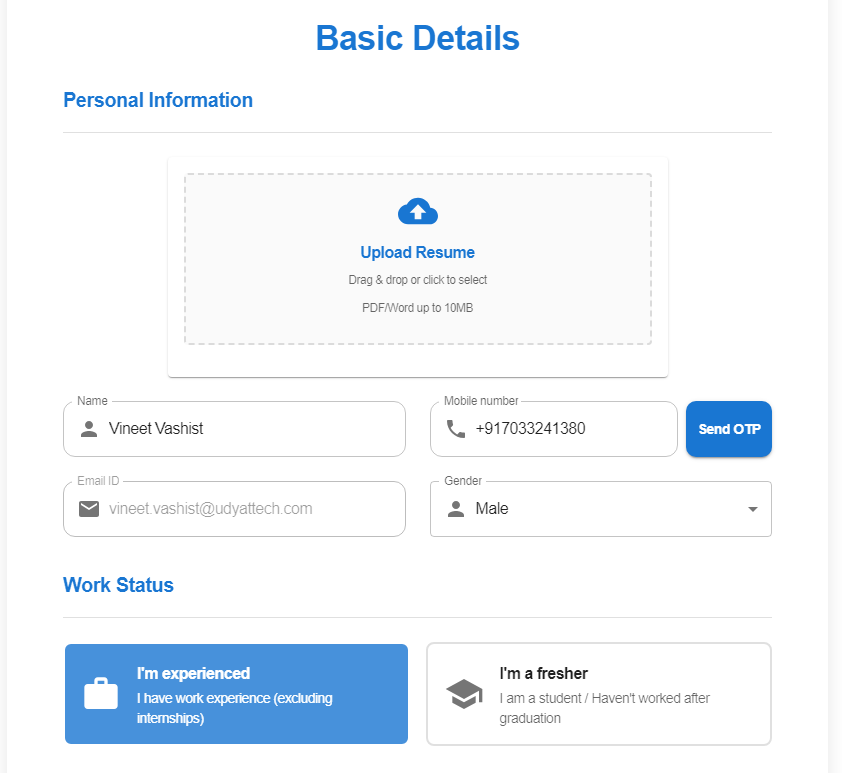 Assessment Process